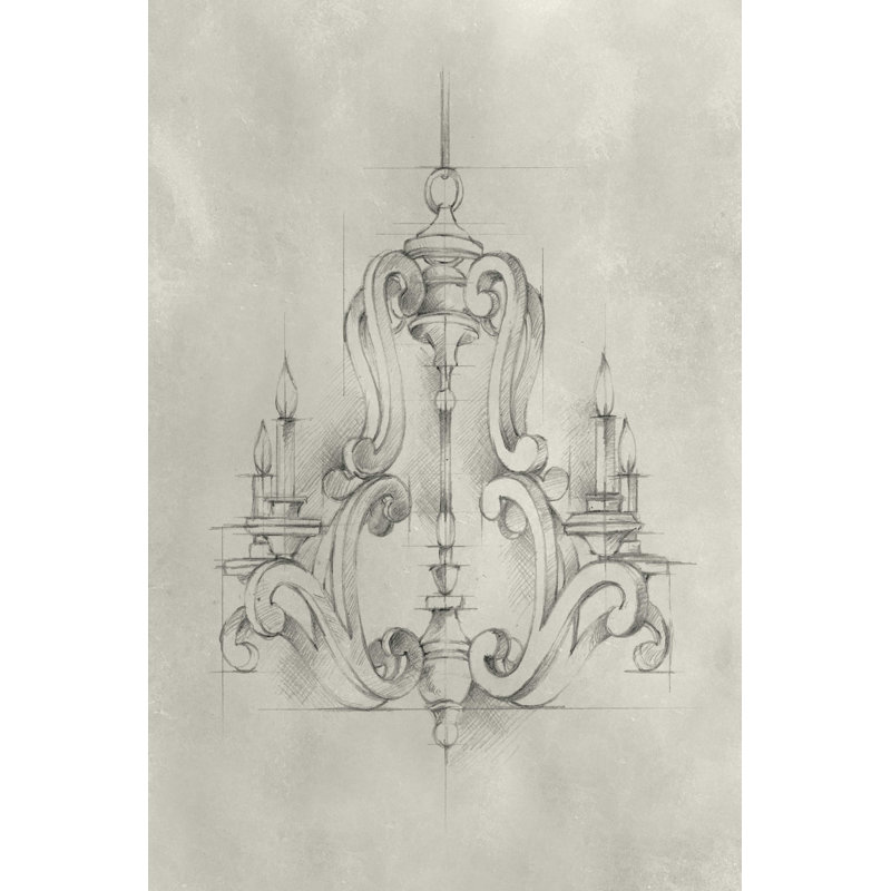 Lustre schématique II, H 30 po x l 20 po