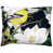 Jaune / blanc / oiseau vert