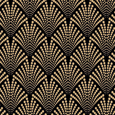 Papier peint à peler et coller Golden Dots N05223