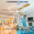 Hot Sales 72 Inch Modern Ceiling Fan With 3 Color Dimmable 3 Solide Wood Blades Remote Control Reversible DC Motor With Led Light