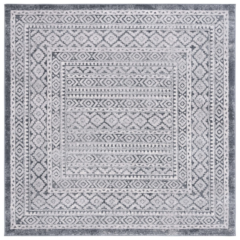 Gracie-Lou Performance Southwestern Rug, Square 6'7"