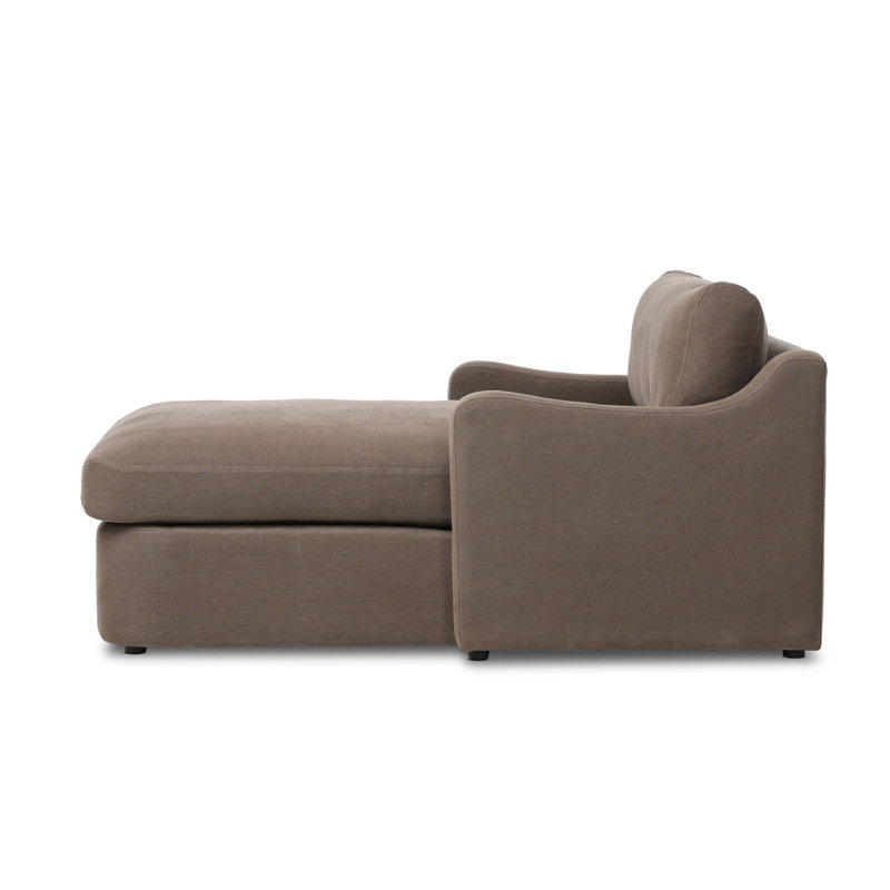 Aurelia Chaise Lounge-Broadway Canvas, Broadway Coffee