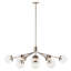 Lustre globe en acier à intensité variable -964220520-964220515-964220518