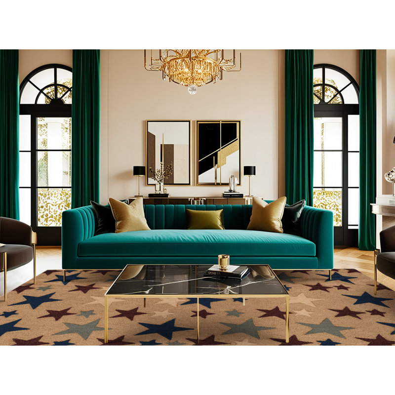  Tapis lavable Country Stars Farm, Rond 3 pi