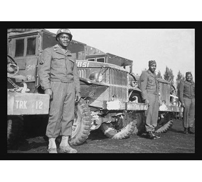 " 24th Infantry Waiting To Advance On Japanese "