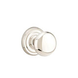 Emtek Privacy Interior Mortise Set w/ Regular Rosette & Providence Knob (RH)