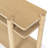 Hepburn 3 Shelf Wood Console Table-1403108876