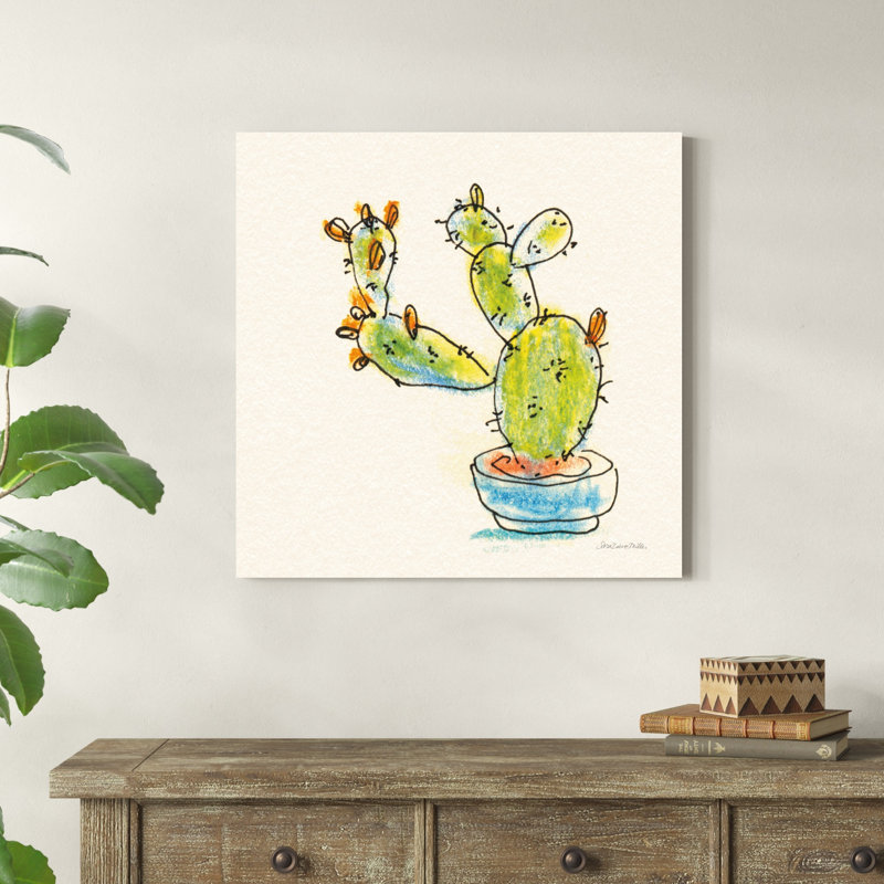 Jardin de cactus V, H 30 po x l 30 po