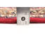 Tapis bordeaux Royal Mahal 3 pi 1 po x 3 pi 3 po