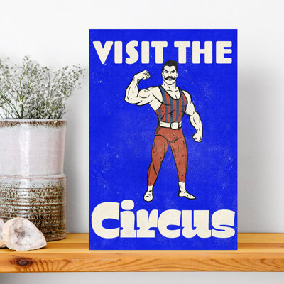 Contemporary Art Bold Classic Playful Bear Wall Art - Wrapped Canvas Print
