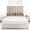 Lit plateforme tapissier Allivia