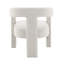 Chaise d'appoint beige Boucle, ensemble de 2