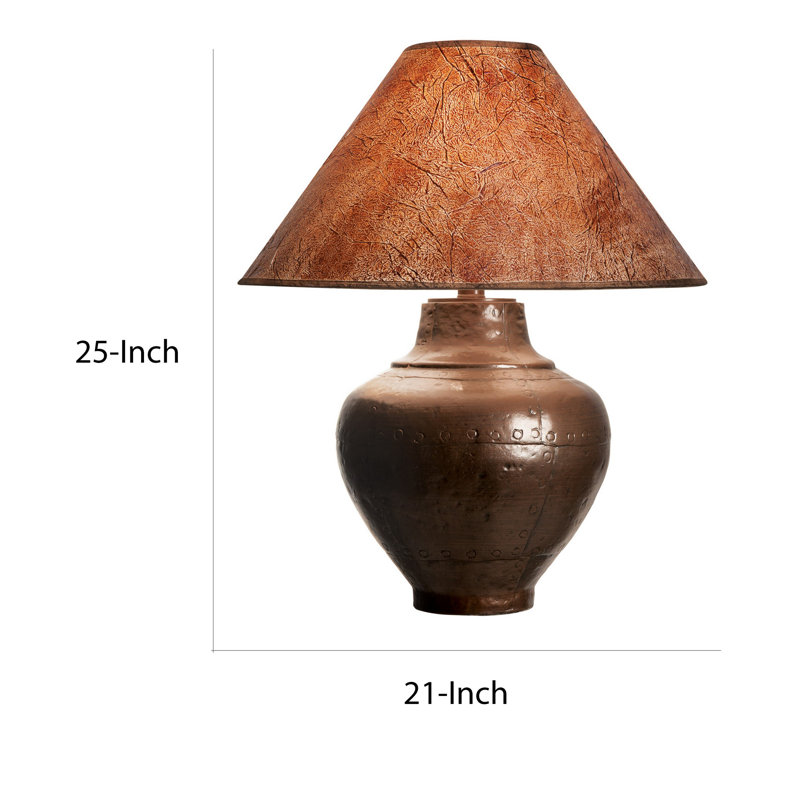 Chauntelle Hydrocal Table Lamp