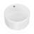 Wenty 16.75'' White Ceramic Circular Bathroom Sink