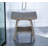 18'' W Teak Shower Bench