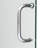 Infinity-Z 74.75" H Framed Sliding Shower Enclosure-25641514-25641516