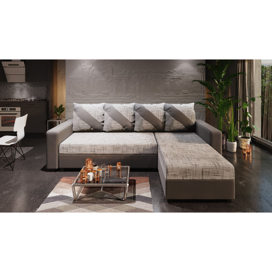 Ecksofa Shellby mit Bettfunktion