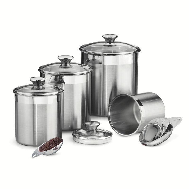 Tramontina Gourmet 8 Piece Kitchen Canister Set