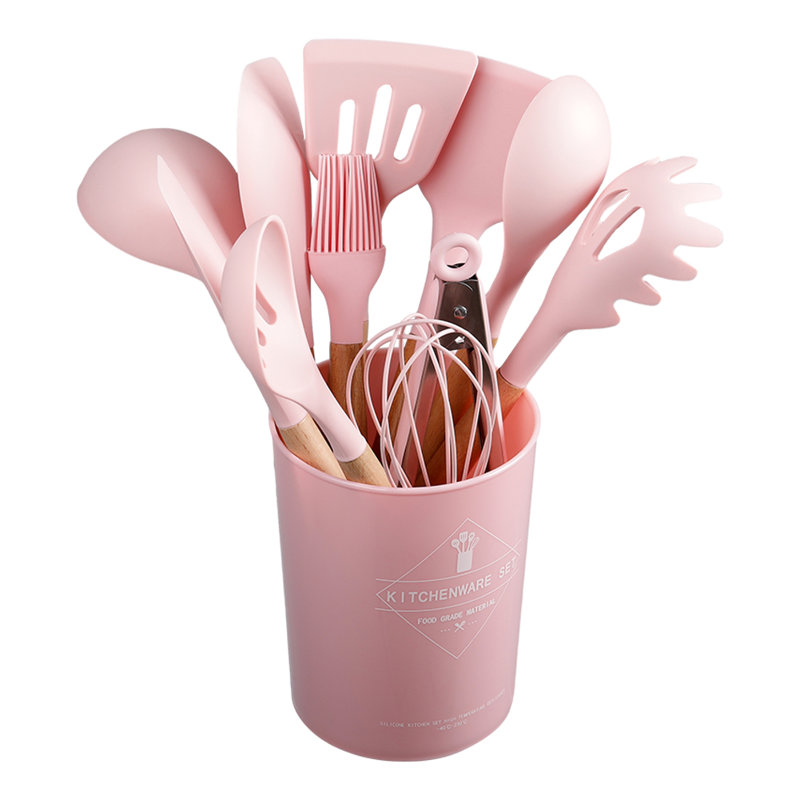 Plastic Utensil Storage Set