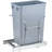 VEVOR Pull-Out Trash Can, 29L Single Bin Incluede, Under Mount Kitchen Waste Container With Slide, Handle And Door Mounting Kit