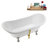 71" Streamline Clawfoot Tub,Tray,Drain and Clawfeet-101628941-102360909