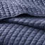 Ensemble de courtepointe 2 pièces bleu marine simple / simple TG-119922106-119922109