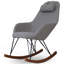 Chaise berçante Mid-Century