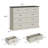 Hava 55.1"w Farmhouse 9 Drawer Dresser, Wood Chest Of Drawers With Anti-tip Design For Bedroom-1807318431