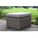 Genesis Wicker Outdoor Ottoman