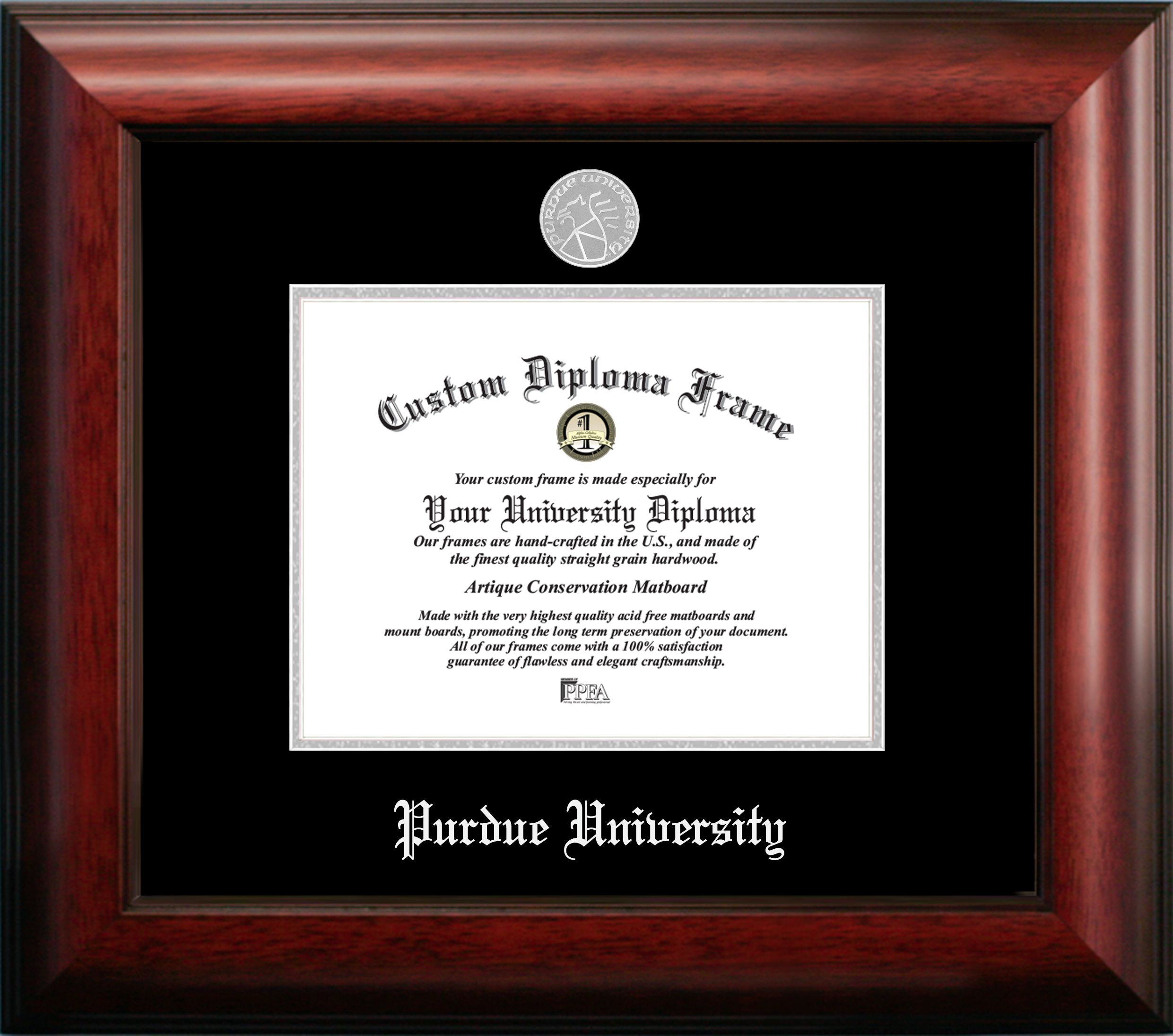 Campus Images Purdue University Embossed Diploma Picture Frame | Wayfair