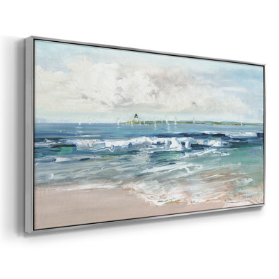 Summer Sails- Framed Gallery Wrapped Canvas -Ready to Hang