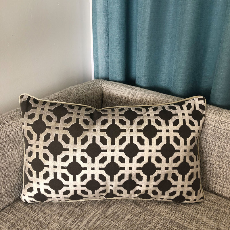 Martina Lumbar Pillow Cover & Insert, Cream
