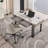 Modern minimalist rectangular office desk-107733269