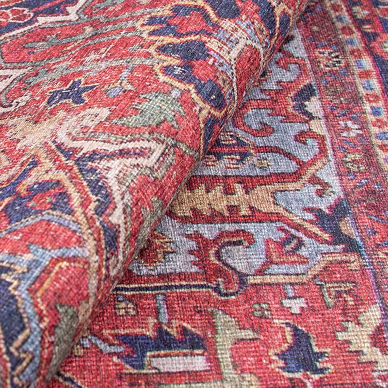 Luxurious Machine Washable Carpet, 100% Polyester, 7.5 x 10.8 Feet | Pile Height: 0.2 Inches, 1850 g/m² | Recycled Poly Cotton Underside, Easy Care, Perfect for Living Room & Bedroom, Soft & Durable Design