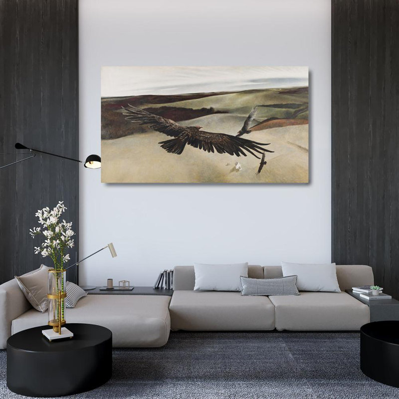 Soaring, 27" H x 48" W