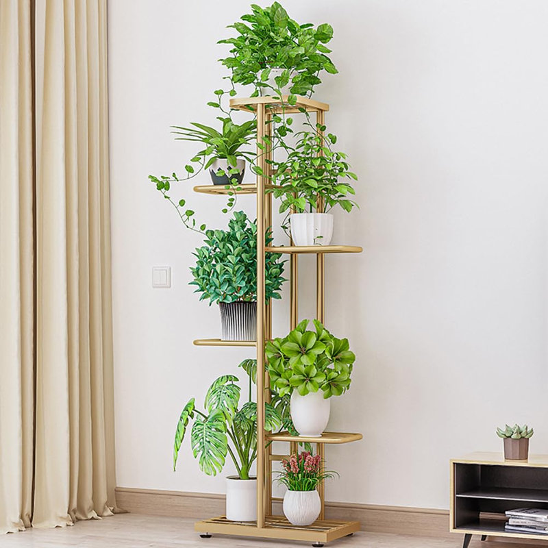 Modern Storage Rack, Rose Gold