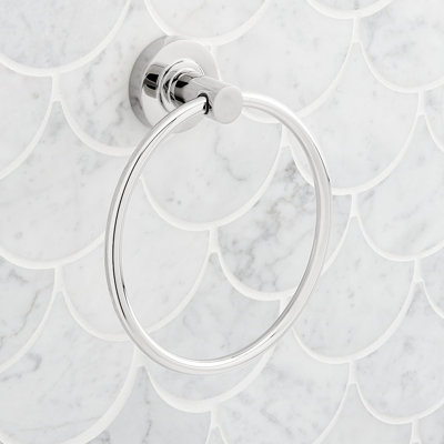 Lexia 6-5/16" Wall Mounted Towel Ring