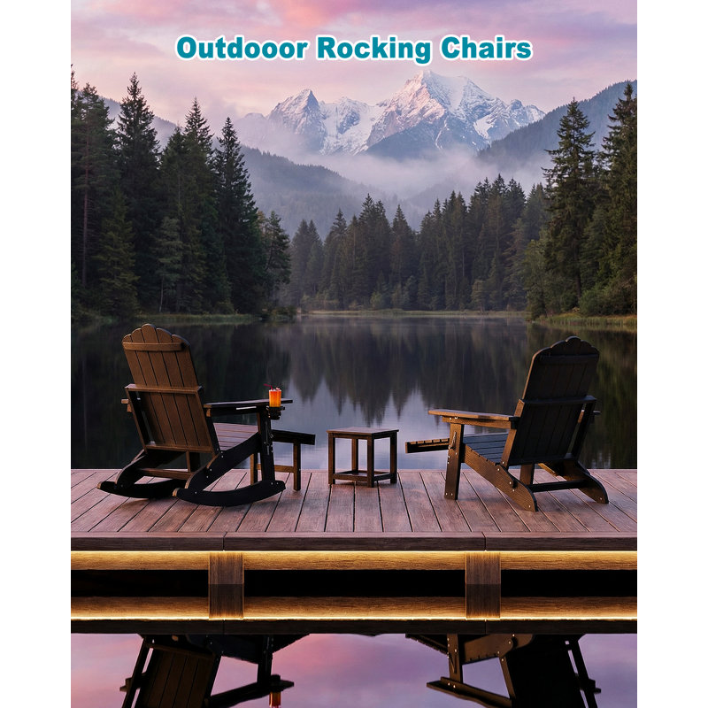 Folding Adirondack Chairs Patio Chairs Outdoor Adirondack Chair Weather Resistant Chair for Patio, Outside, Deck, Backyard, Fire Pit Chair, Campfire Chairs