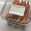 Organisateur de rangement 2 pièces en acrylique transparent avec couvercle