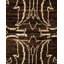Tapis unique en laine noué à la main brun clair / ivoire 10 pi 3 po x 13 pi 9 po Kendria