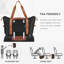 Ensemble de valises 4 pièces, valise durable avec sac de voyage, porte-gobelet, valise rigide avec roulettes-132005199