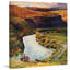 « yakima river », reproduction d’art sur toile tendue-17746863
