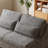 59.06"Modern Armless Convertible Sofa Bed with Plush Chenille, 5-Layer Cushioning for Small Spaces-1406171389-1406171363