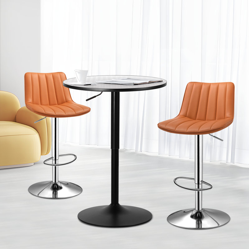 Ensemble de salle à manger L 23,5 po x l 23,5 po Wabanaki, Argent, Brun
