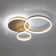 Frausto 3-Light 50cm Energy Efficient LED Semi Flush Mount
