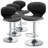 Brijet Upholstered Adjustable Height Counter Stool with Metal Frame-1260508119
