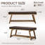 Banc de rangement en similicuir Hahnville-354923450