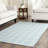 Lobato Kilim Hand Woven Flat Weave Wool Plaid Rug-2039187851