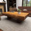 Table basse en bois naturel Gertrude