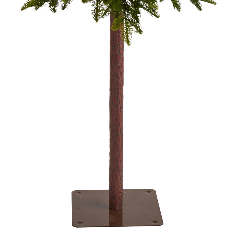 Lighted Artificial Christmas Tree, 7' H